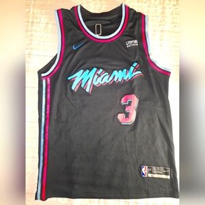 Miami Heat Miami Vice Dwayne Wade City Connect Replica Jersey